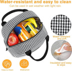 Bluboon Lunch Box for Women Cute Lunch Bag Reusable Insulated Lunch Bags Large Capacity Lunchbox Cooler for Work Picnic or Travel