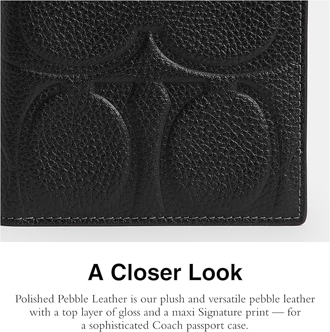 Passport Case in Natural Full-Grain Leather