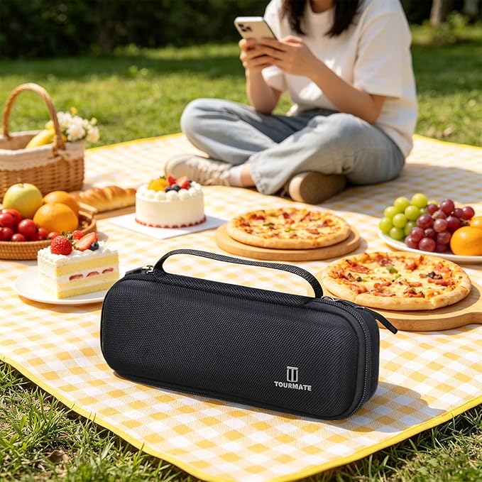 Tourmate Hard Storage Case for Anker 737 Power Bank (PowerCore 24K) / 715 Charger (Nano II 65W) Combo,Travel Case for Prime Power Bank 20,100mAh—27,650mAh（Case Only）(Black Case Only)
