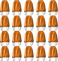 Drawstring Backpack Bulk 20 Pcs Draw String Backpack Bags DIY Gym Sports Traveling Yoga Cinch Bag Sackpack Drawstring (Orange)