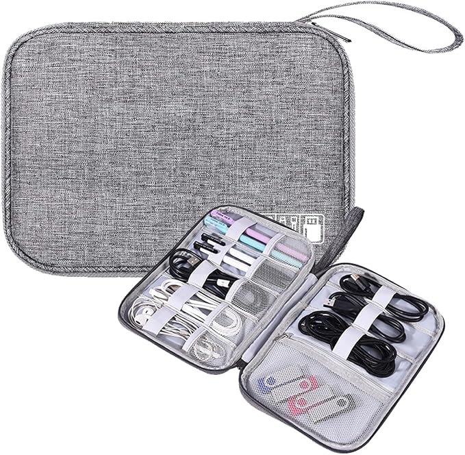 Organizer Case Small Electronic Devices USB Charger Accessories Mouse Phone Cable SD Power Bank Earphone