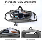 TOPEAST Waist Pack 4L Large Capacity Fanny Pack with Hidden Water Bottle Pocket, Water Resistant Crossbody Sling Bag for Men Women, Adjustable Belt Bag for Hiking Running Travel Cycling