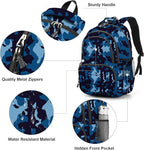rickyh style Lightweight Elementary Durable Backpack Student Kids Waterproof Backpack