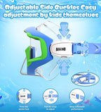 Aegend Snorkeling Gear for Adults Youth Kids, Snorkel Mask with Top Dry Valve - Panoramic View Anti-Leak and Anti-Fog with Mesh Bag for Snorkeling, Scuba Diving, Freediving & Swimming