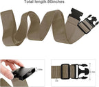 4Pcs Luggage Straps for Suitcase Travel Accessories TSA Approved, 80In Long Belts to Keep Your Suitcase Secure, Adjustable Bag Straps with Quick-Release Buckle for Travel Bag Closure, Brown