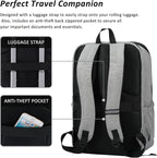 MAXTOP Travel Laptop Backpack Business Anti-theft Backpacks[Water Resistant] College Bookbag Fits 18.4 Inch Laptop