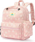 STEAMEDBUN Corduroy Toddler Backpack for Girls 2-4: Kids backpack for Boys Girls - 12 inch Preschool Kindergarten Backpacks - Sakura