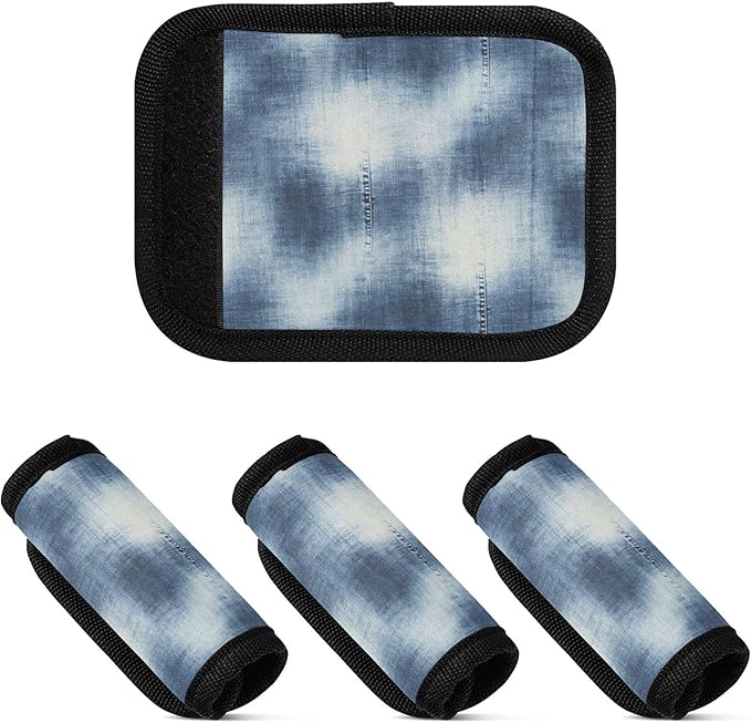 Jeans Texture Comfort Luggage Tags Handle Wrap Tag for Grocery Shopping Bag