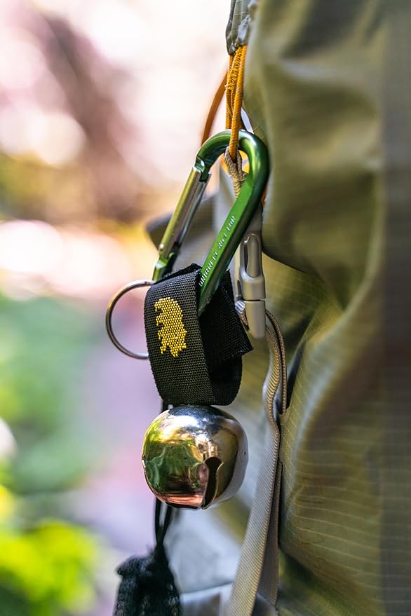 Coghlan's Magnetic Bear Bell with Silencer - Hiking Safety Gear for Wildlife Alert
