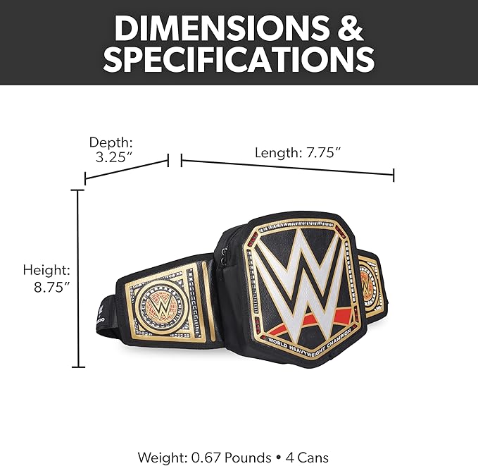 Igloo WWE Championship Fanny Pack | Insulated Belt Wearable Cooler