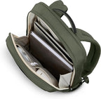 Samsonite Paralux 2-in-1 Travel Backpack, Converts into Main Bag + Go Bag, Lay-Flat Packing, StackIt™ Strap, Laptop Sleeve & Integrated AirTag™ Holder - Business & Adventure Travel Bag - Olive