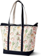Lands' End Open Top Canvas Tote Bag
