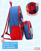 Fast Forward Spider-Man Boys Backpack and Lunch Box Set - 2 Piece 15'' School Backpack with Detachable Lunch Bag, Size One Size, Spidey and Friends Multi