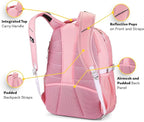 High Sierra Swerve Laptop Backpack, True Navy, One Size