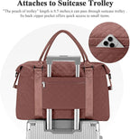 HYC00 Travel Duffel Bag,Carry-on Overnight Weekender Bags for Women,Sports Tote Gym Bag with Wet Pocket