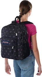 JanSport Laptop Backpack - Computer Bag with 2 Compartments, Ergonomic Shoulder Straps, 15” Laptop Sleeve, Haul Handle - Bad Bows