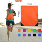 60 Pieces Drawstring Backpack Bags Sports Sackpack Bulk Cinch Gym Bag For Women Men Outdoor Sports Backpack(20 Colors)