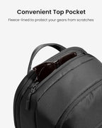 tomtoc Laptop Backpack 26L, Large Business Work Bag Fits 15.6-16 Inch Laptop, Water-Resistant Durable Computer Travel Backpack for Business Trip, Weekend Getaway