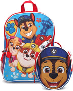 Fast Forward Paw Patrol Kids Backpack and Lunch Box Set - 2 Piece 15 Inch School Backpack With Detachable Lunch Bag Set, Size One Size, Paw Patrol Multi