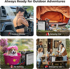 CAMPLUX Nano 3 Ultra, Constant Temperature Portable Propane Water Heater, Rechargeable Water Heater & Shower Pump, CSA Certified Safety, Propane Camping Shower, for RVs, Hiking, Fishing & Glamping