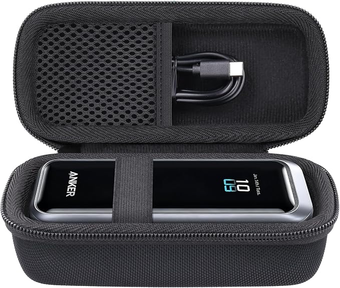 for Anker Prime Power Bank 20100mAh 220W Portable Charger Hard Travel Case,Portable Case Compatible with 20,100mAh 3-Port Portable Charger with 220W Output(Only Case)