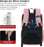 MAXTOP Laptop Backpack Bookbag Backpack Business Anti-theft Backpacks[Water Resistant] Work College Business Travel Computer Backpack for Men Women Fits up to 17" Notebook