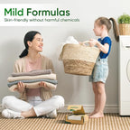 Travel Laundry Detergent Sheets Fisroa 300 Loads Eco-friendly Washing Detergent Sheets Plastic-Free Washer Strips, Fresh Linen Scent Liquidless Laundry Strips for Camping Dorm