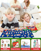 Walenced Reusable Sticker Book for Toddlers, Stickers for Kids, Toddler Sticker Book, Toddler Craft Activities, Toddler Travel Toys Boy Girl Birthday Gifts - Christmas