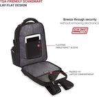 SWISSGEAR SA6752 TSA Friendly ScanSmart Laptop Backpack (Black)