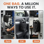 MAGBAG™ Magnetic Gym Bag for Men & Women – Strong Magnet Water Bottle Holder Sling with Phone Pocket, Water-Resistant Crossbody Tote for Gym, Travel & Workouts – Fits 20–40oz Bottles