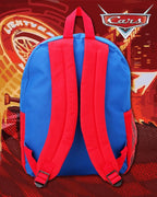 Fast Forward Lightning McQueen Boys Backpack and Lunch Box Set - 2 Piece 15 Inch School Backpack With Detachable Lunch Bag, Lightning McQueen Blue/Red