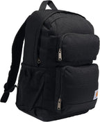 Carhartt 27L Single-Compartment Backpack, Durable Pack with Laptop Sleeve and Duravax Abrasion Resistant Base, Black