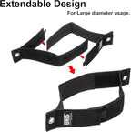 8 Pack Heavy Duty Large 13-inch Extension Cord Storage Extendable Cable Ties Strap Loop Hanger Organizer for Cable, Hose, Power Cord, and Rope
