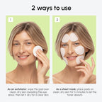 MAREE Blemish Acne Clearing Polishes - Daily Facial Radiance Toner Pads - Witch Hazel Pads Acne Face Toning - Acne Skin Care with BHA Salicylic Acid - Blemish Clearing Witch Hazel Device