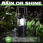 KPKJOO Lantern Collapsible Camping Light, Battery Operated Lanterns LED Super Bright for Power Outages Indoor Emergency Outdoor Camping Hiking Kit (4, LED)