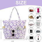 Bluboon Waterproof Beach Tote Pool Bags for Women Ladies Extra Large Carry On Bag With Wet Compartment for Weekender Travel