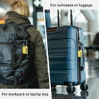 Puroma 2 Pack TSA Approved Luggage Lock, 4 Digit Combination Travel Cable Locks Resettable Code Lock with Zinc Alloy Body for Suitcase, Toolbox, Backpack, Bag, Gym Locker (Yellow)