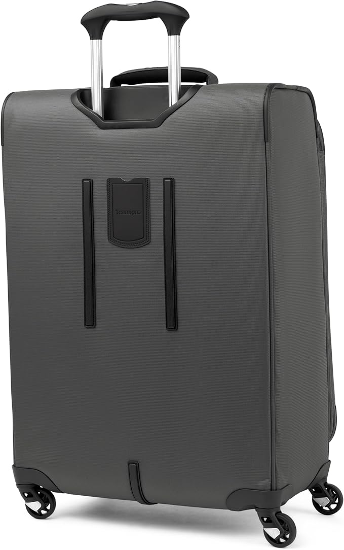 Travelpro Maxlite 5 Softside Expandable Luggage with 4 Spinner Wheels, Lightweight Suitcase, Men and Women, Shadow Grey, 3-Piece Set (21/25/29)