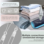 Silicone Cable Ties Cord Organizer for Cable Management, 16PCS 4.2" and 7.1" Reusable Cable Organizer Electronic Accessories for Home, Office, Kitchen, School, Travel (White)