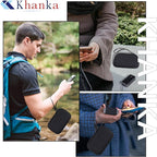 khanka Hard Case Replacement for Anker 3-in-1 Power Bank USB C Charger Block,10,000mAh 10k Portable Charger,Case only. (Black)