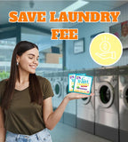 TidyFriend Sink Travel Laundry Detergent 10 ml, 16 Pack Effective Travel Detergent Packets for Sink Washing, Lightweight Must Haves Laundry Essentials