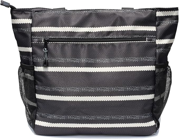 ESVAN Original Floral Tote Bag Large Shoulder Bag with Multi Pockets for Gym Travel Beach Daily Bags
