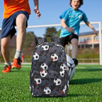 CAMTOP Preschool Backpack for Kids Boys Soccer Backpack Toddler Kindergarten School Bookbags for Age 3-8