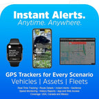 Optimus Plug-in GPS Tracker for Cars - Easy Installation - Harsh Driving Alerts - Reporting History and More - Extension Cable Included