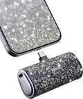 iWALK Upgraded Sparkly Portable Charger 22.5W, 5000mAh Power Bank for iPhone 17/16/15 Series, Mini Battery Pack with Built-in USB-C Connector Compatible with Samsung S25/24, iPad Pro/Air, AirPods