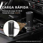 CERA+ Portable Espresso Machine 5-8 Cups per Charge, Self-Heating 20 Bar， NS Pods & Ground Coffee, Epresso Electric Travel Coffee Maker for Outing, Working, Camping