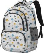rickyh style School Backpack Travel Bag for Men & Women Lightweight College Back Pack with Laptop Compartmen
