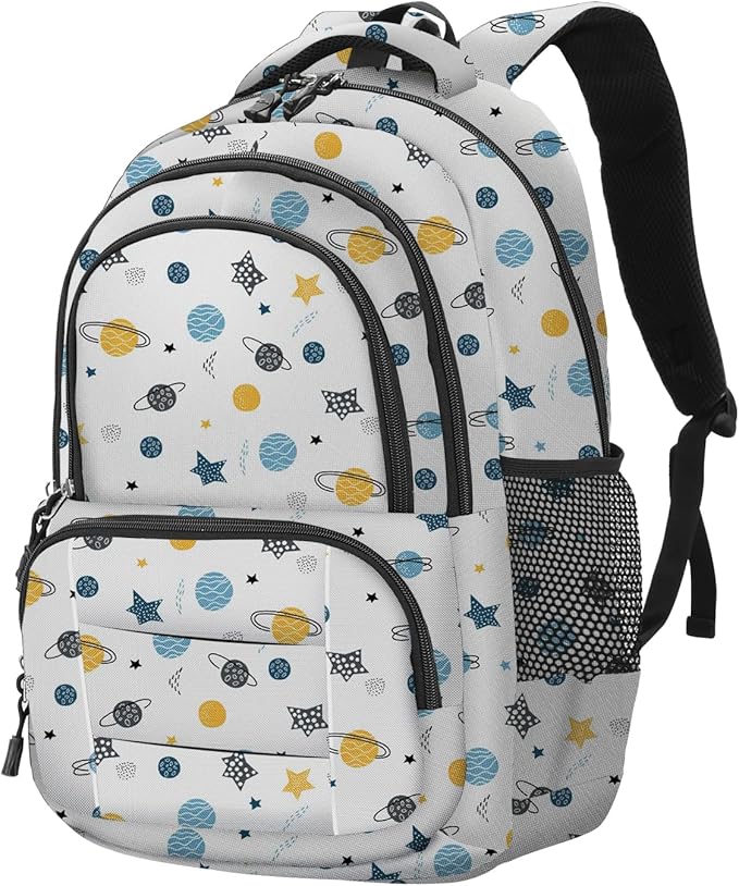 rickyh style School Backpack Travel Bag for Men & Women Lightweight College Back Pack with Laptop Compartmen