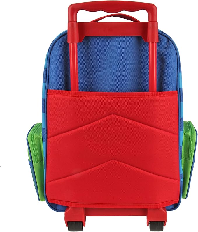 Stephen Joseph Classic Rolling Luggage, Red Dino