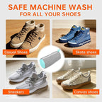 1PCS Shoes Washing Machine Bags, Laundry Shoe Bag for Washer and Dryer, Reusable and Durable Zipper Sneaker Shoe Washing Bag, Tennis Shoes Cleaning Bag for All Shoe Types (Gray)